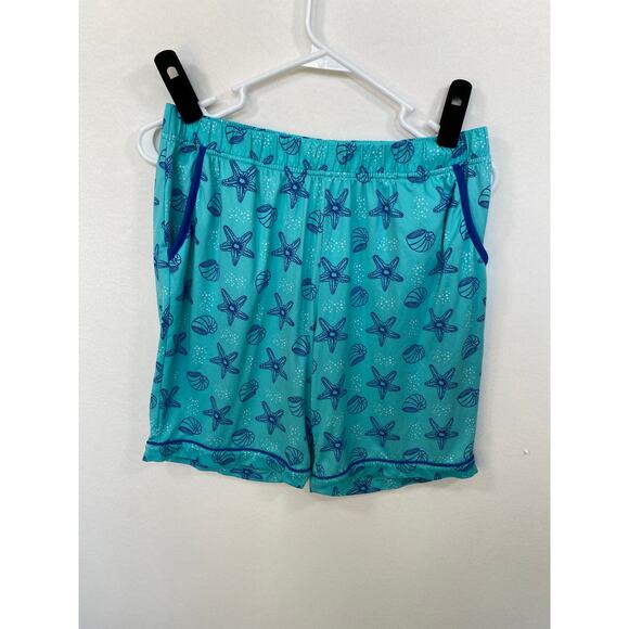 Muk Luk Sea Shell Shorts/Short Sleeve Top Pajama Combo . Size small - Picture 11 of 12